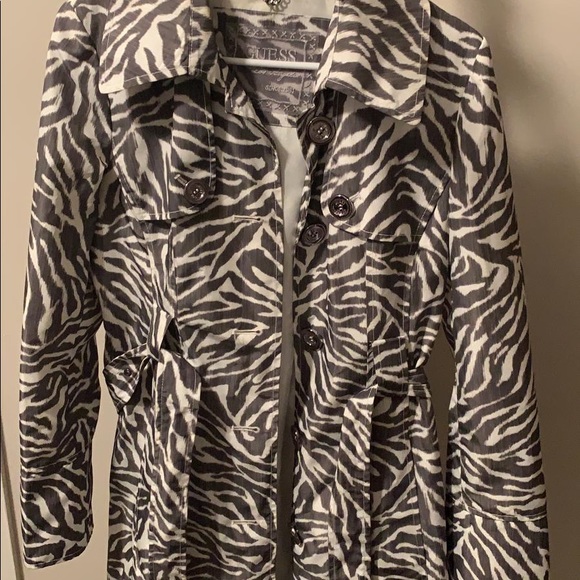 Guess Jackets & Blazers - 🌹Zebra Rain Jacket-Guess🌹